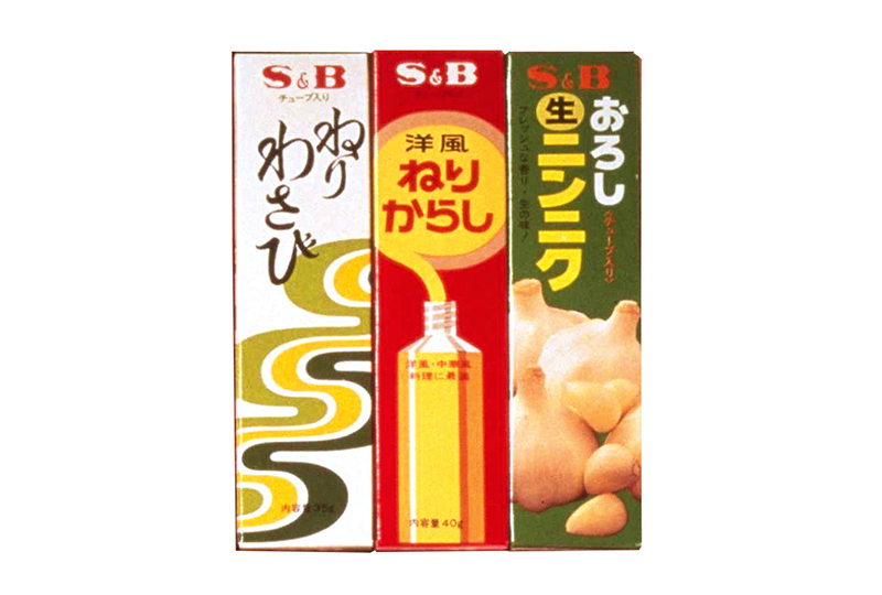 Launch of Japan's first tubed condiments