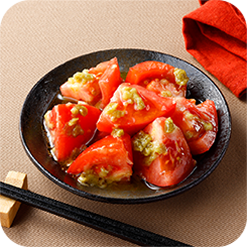 와사비 꿀 토마토