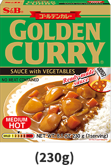GOLDEN CURRY Sauce - Medium Hot