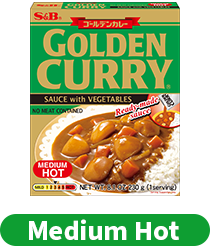 GOLDEN CURRY Sauce - Medium Hot