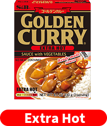 GOLDEN CURRY Sauce - Extra Hot