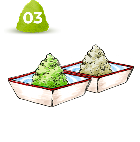 Tab 3 | Wasabi vs Horseradish