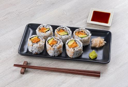 Crunchy Garlic Salmon Rolls