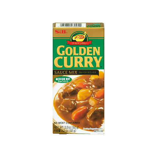 Golden Curry Sauce Mix Medium Hot 92g Search Products S&B Foods