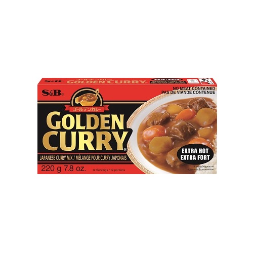 Golden Curry Mix Extra Hot 220g, Search, Products