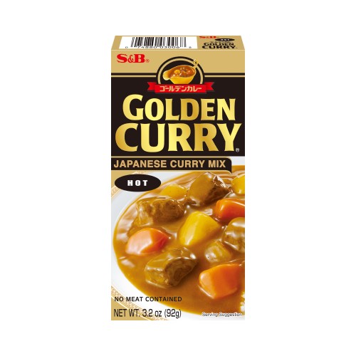 S&B Golden Curry Hot 92g - NikanKitchen (日韓台所)