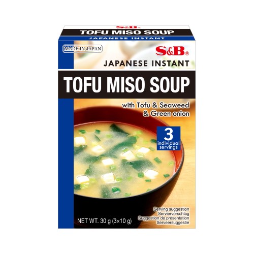 Soupe miso instantanée au tofu - 3x19g