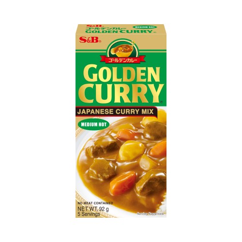 S&B Golden Curry Hot 92g - NikanKitchen (日韓台所)